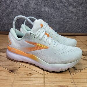 Brooks Ghost 16 Shoes Womens 6.5 Skylight Coconut Sunset Road Running Neutral